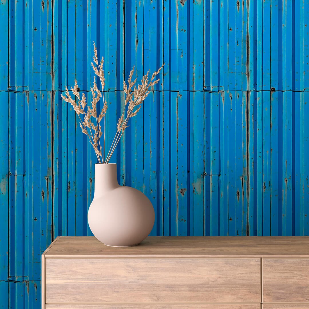 Blue Industrial Sheet Metal