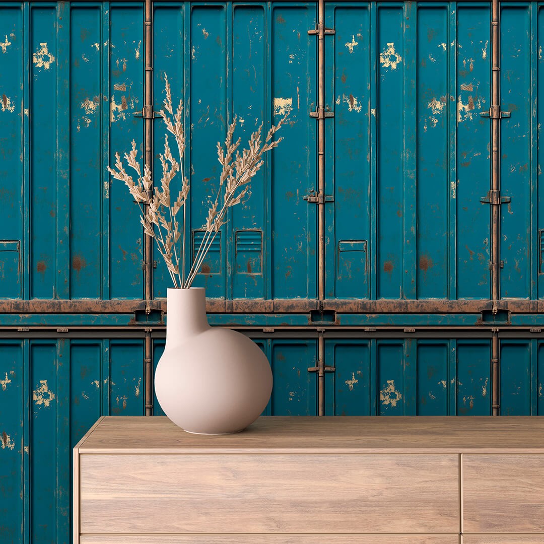 Industrial Darkblue Metal