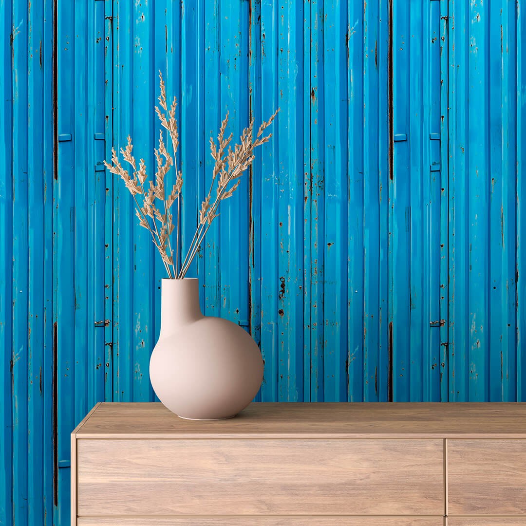 Bright Cian Steel Texture