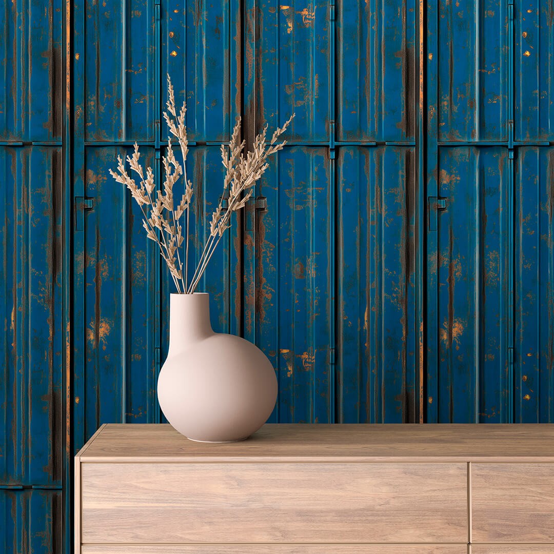 Dark Patina Metal Panel