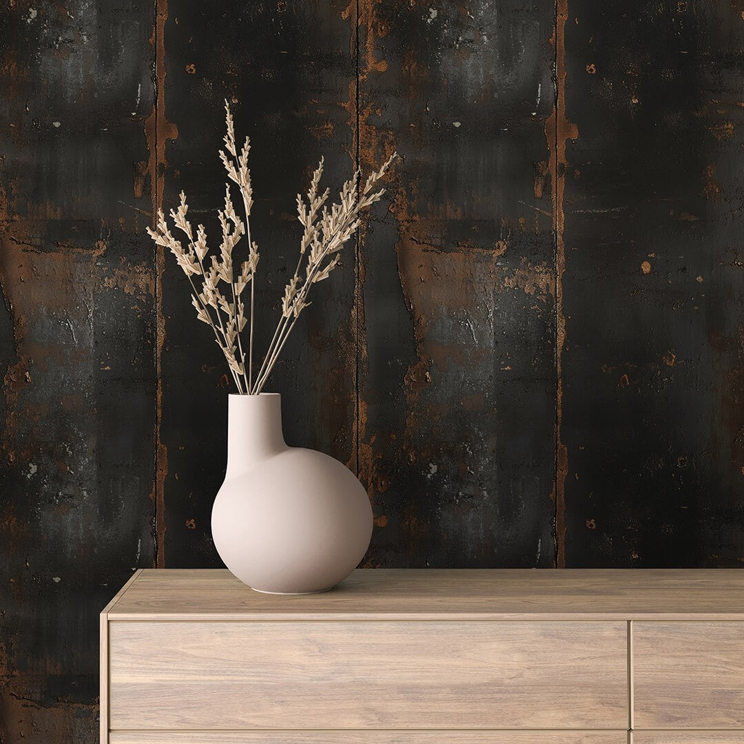 Burnt Metal Wall Texture