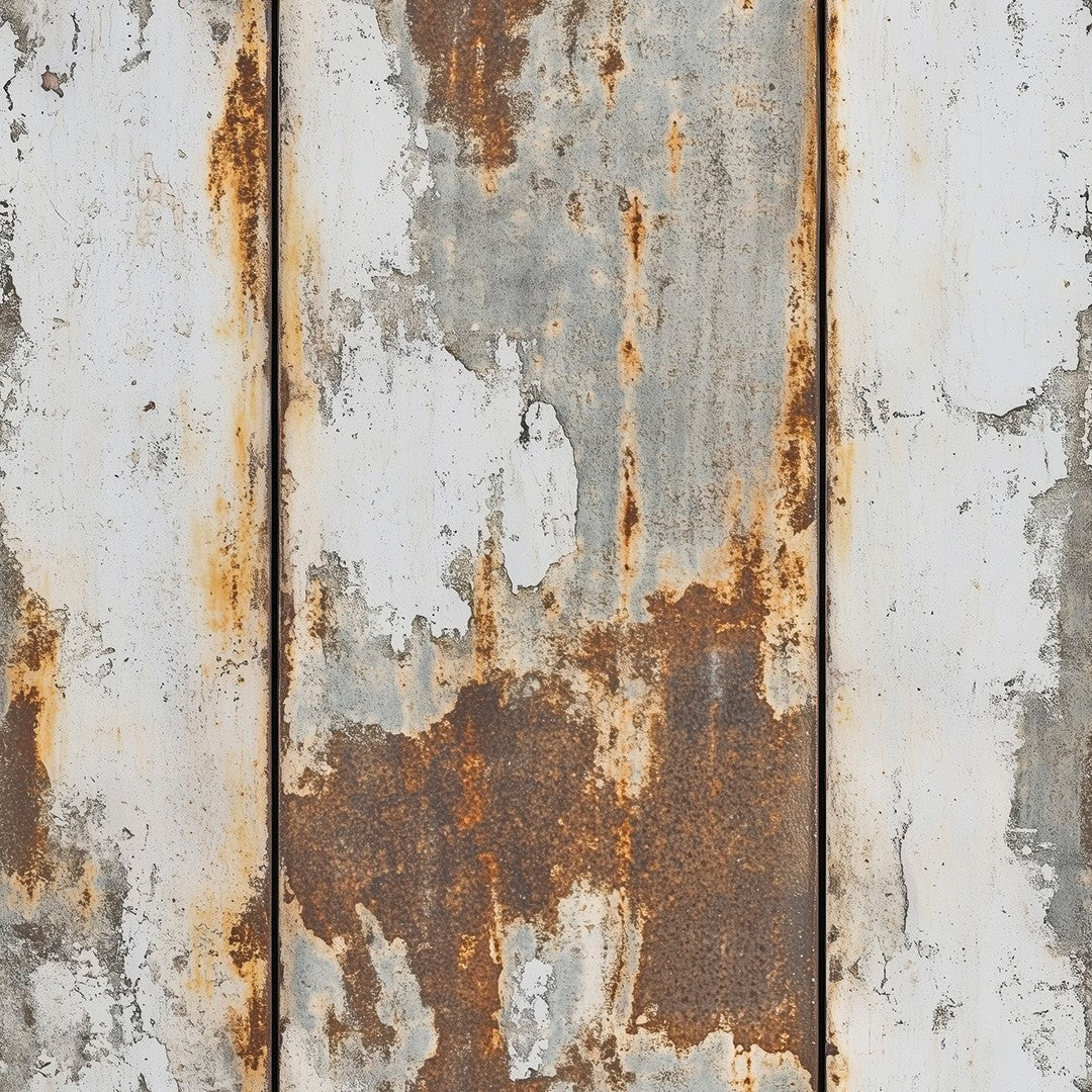 Peeling Industrial Paint Metal