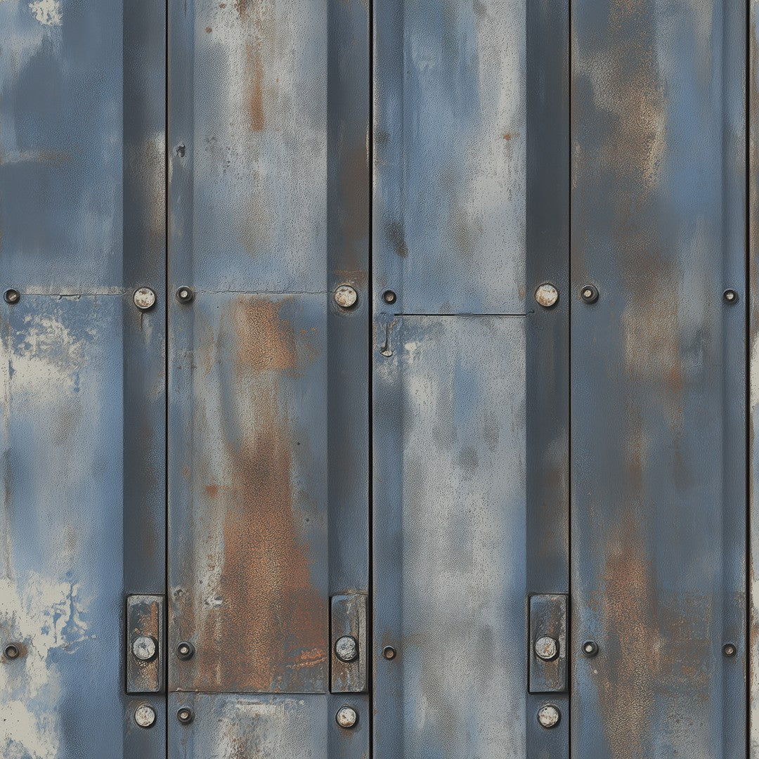 Weathered Steel Panel Metal