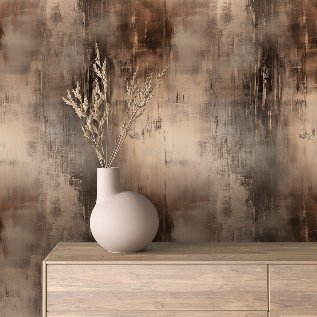 Abstract Scratch Patina Metal