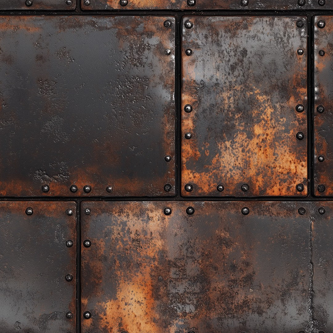Rusted Steel Plate Metal