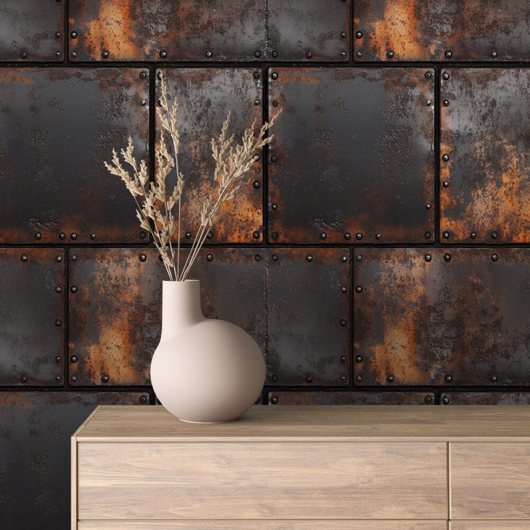 Rusted Steel Plate Metal