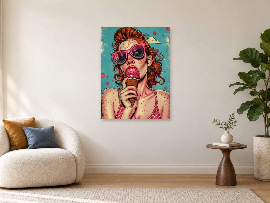 Sladoled iza ružičastih naočala