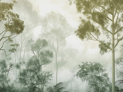 Green Woodland Landscape