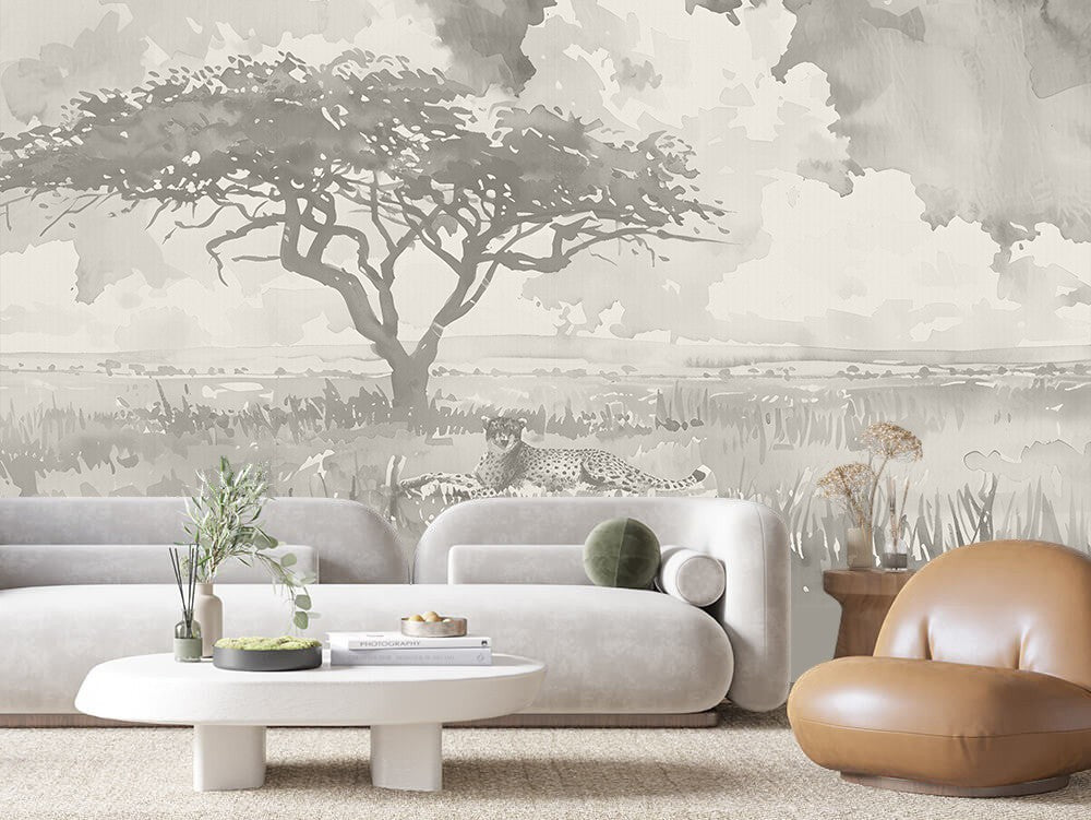 Savanna Gepard Landscape