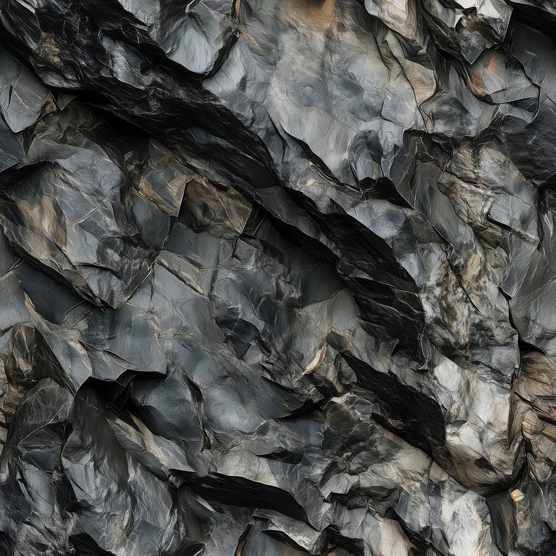 Obsidian Rock Stone