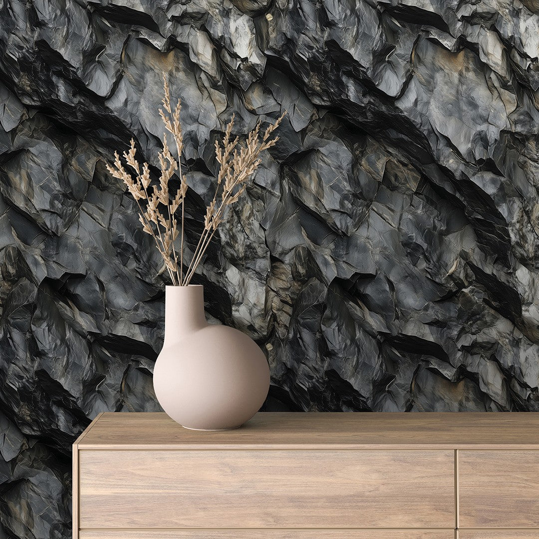 Obsidian Rock Stone