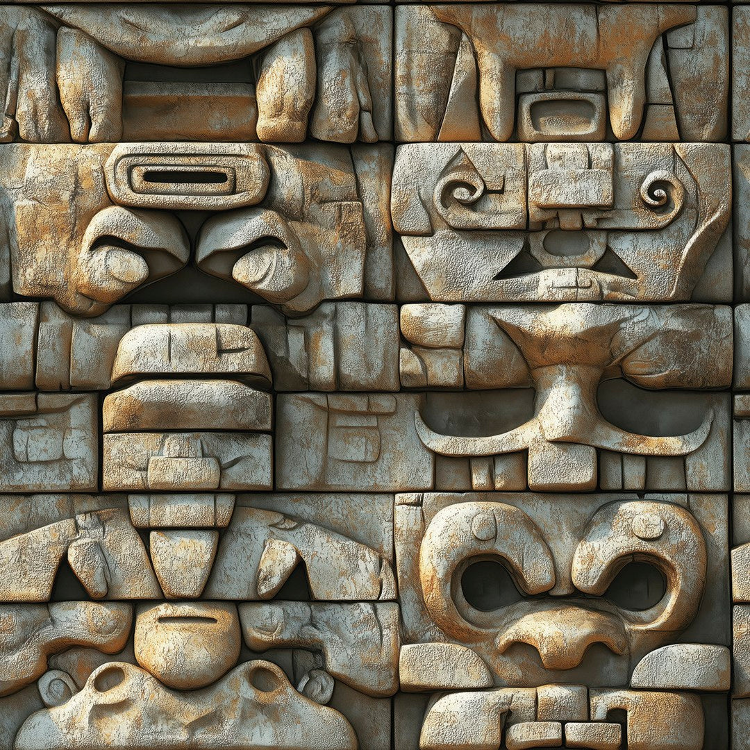Maya Relief Stone