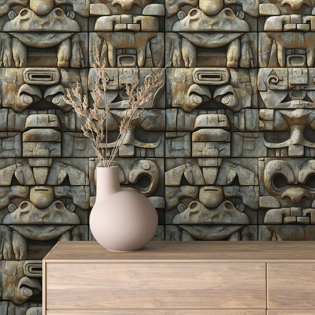Maya Relief Stone