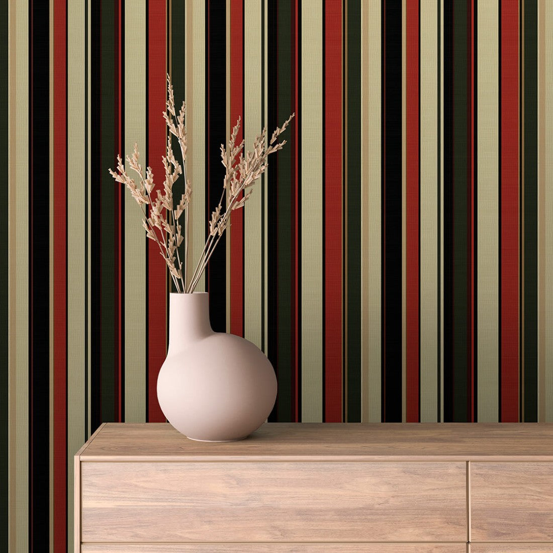 Elegant Neutral Stripes