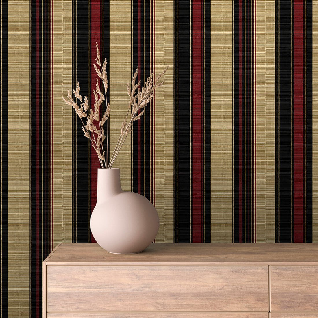 Dark Classic Contrast Stripes