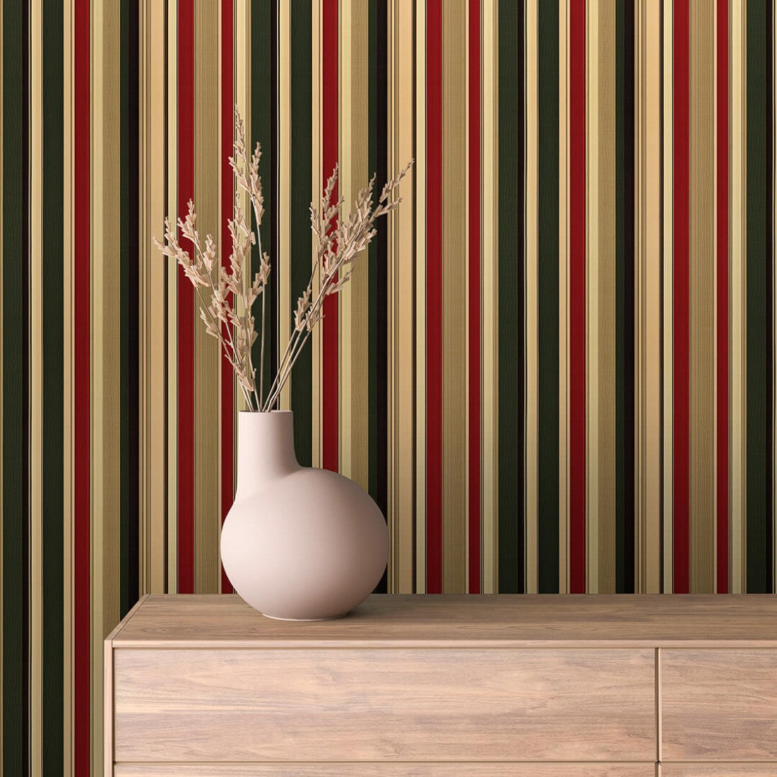 Retro Color Harmony Stripes