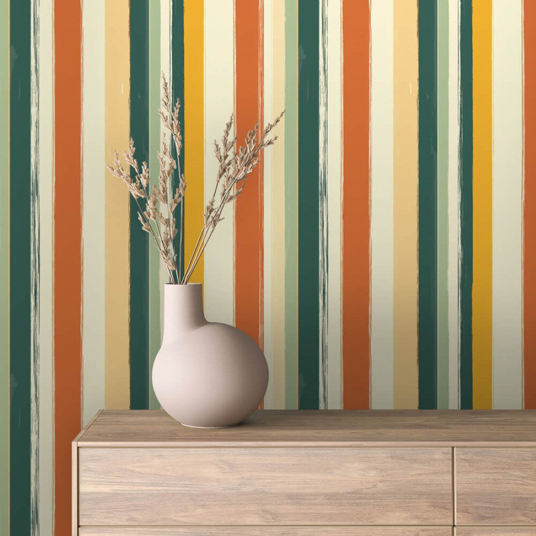 Modern Color Pulse Stripes