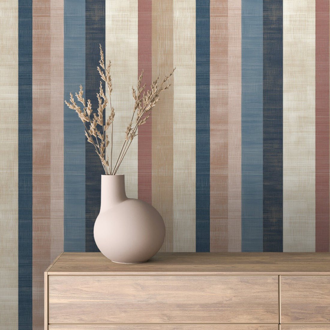 Soft Vintage Palette Stripes