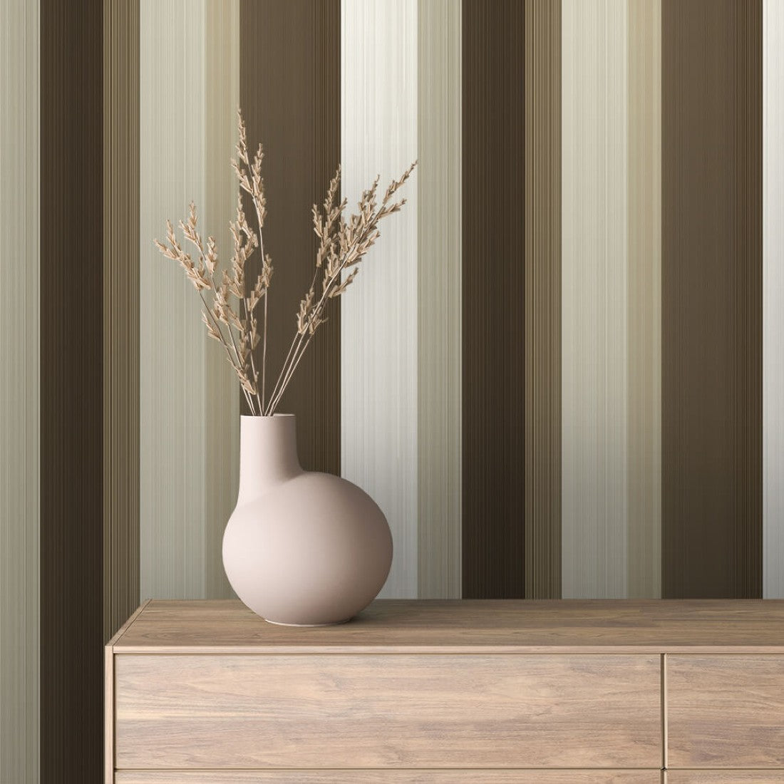Darkgreen Neutral Stripes