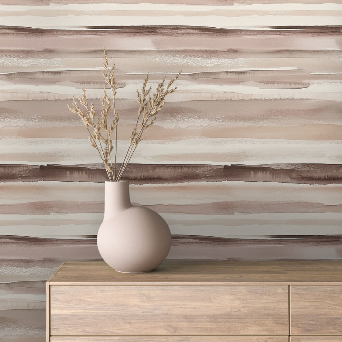 Soft Desert Wave Stripes