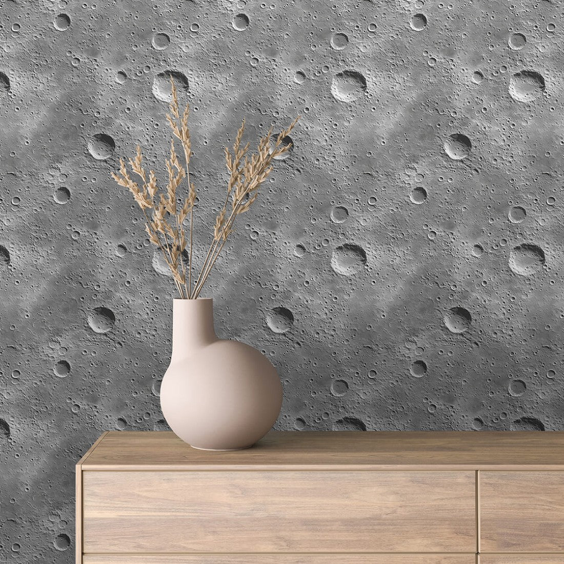 Concrete Crater Grey Texture