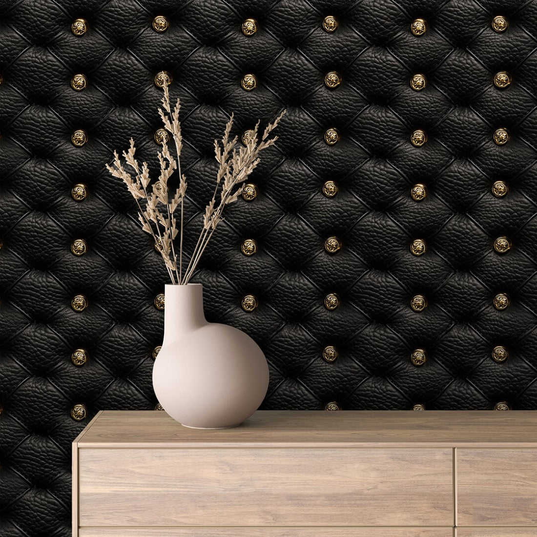 Black Diamond Leather Texture