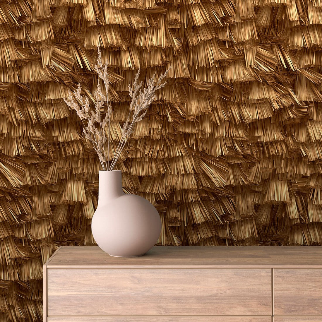 Golden Bark Relief Texture