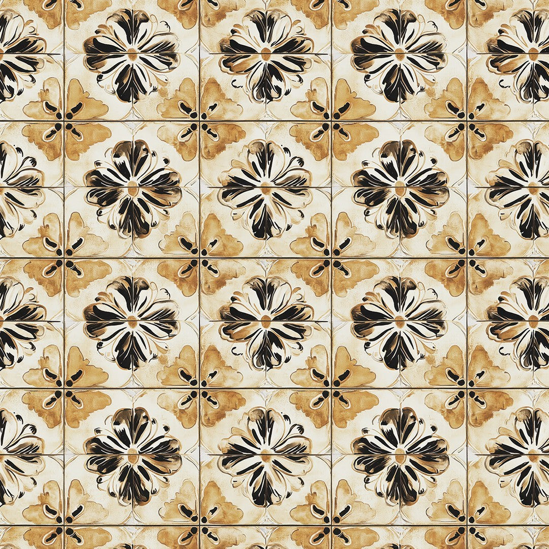 Vintage Floral Ornament Tile