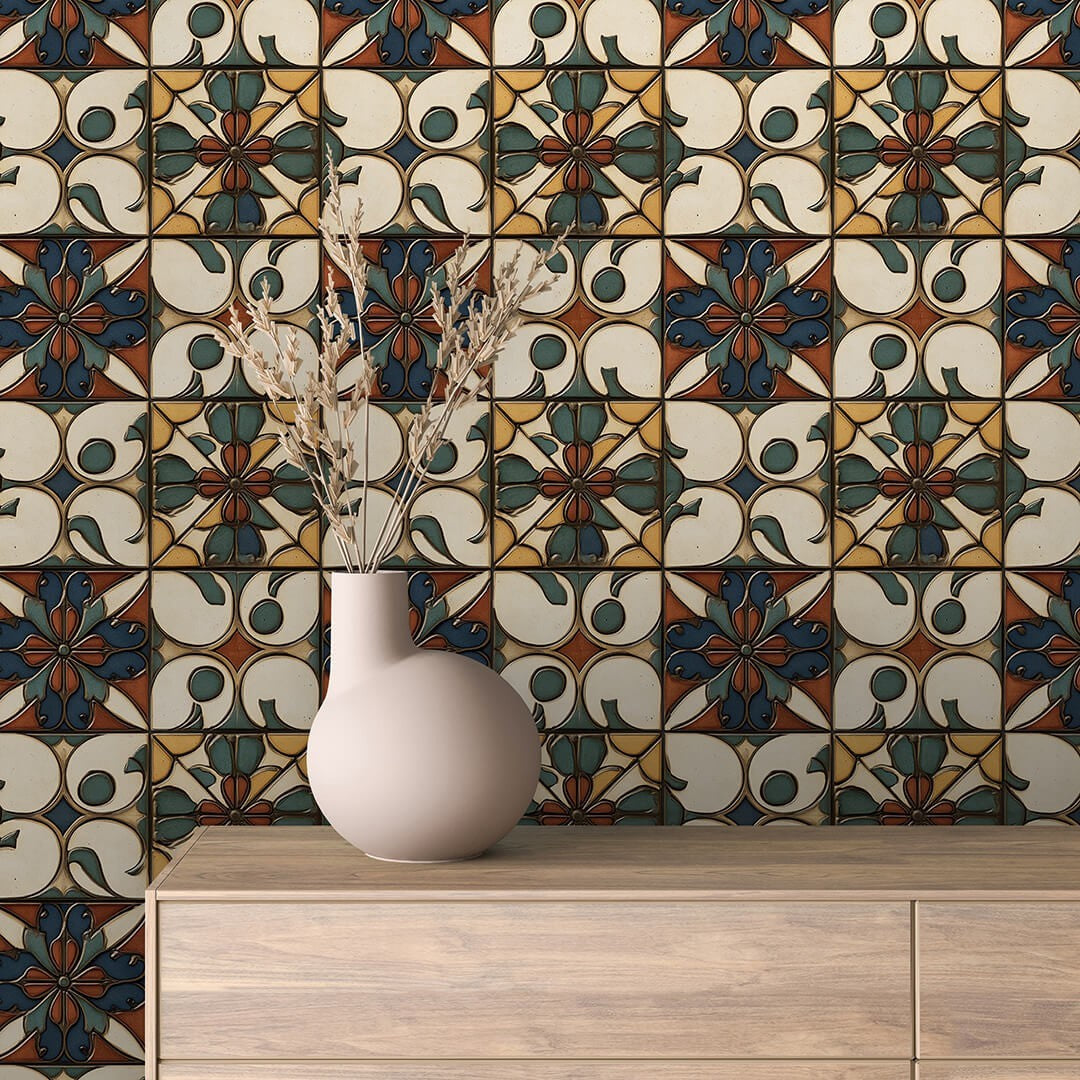 Rustic Mosaic Pattern Tile