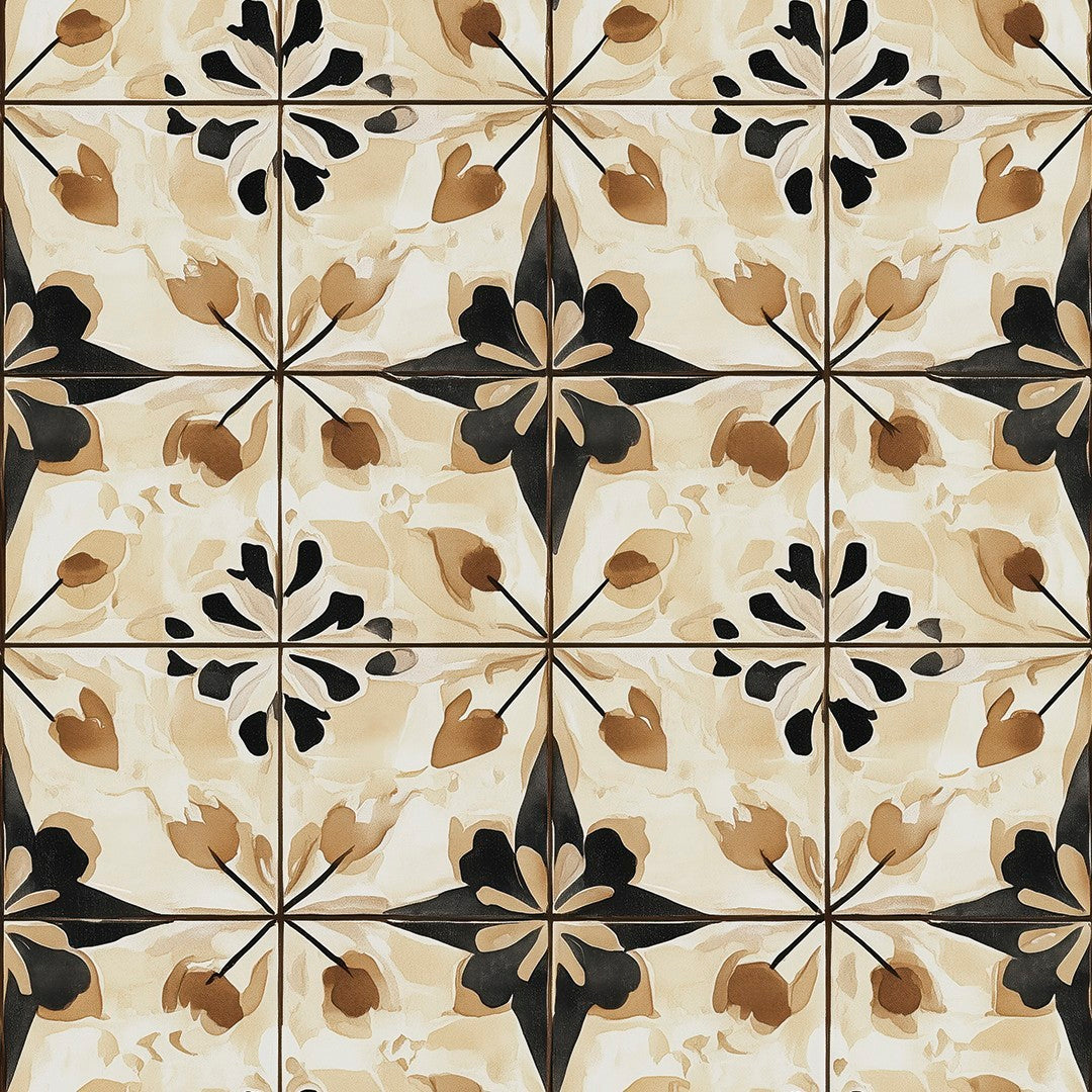 Antique Floral Tile