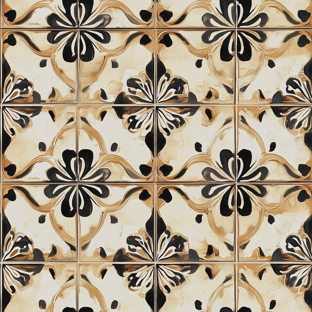 Vintage Pattern Mosaic Tile