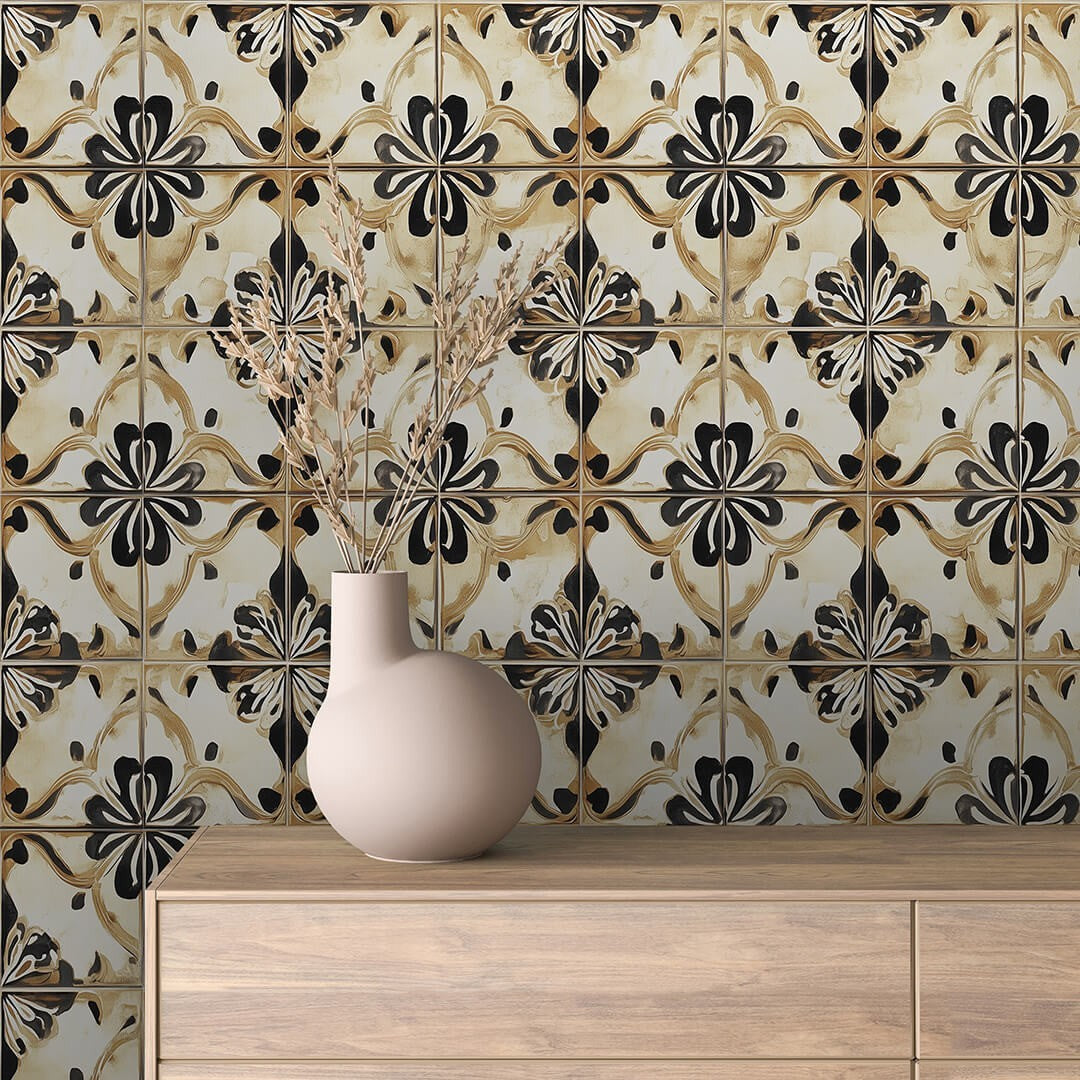 Vintage Pattern Mosaic Tile