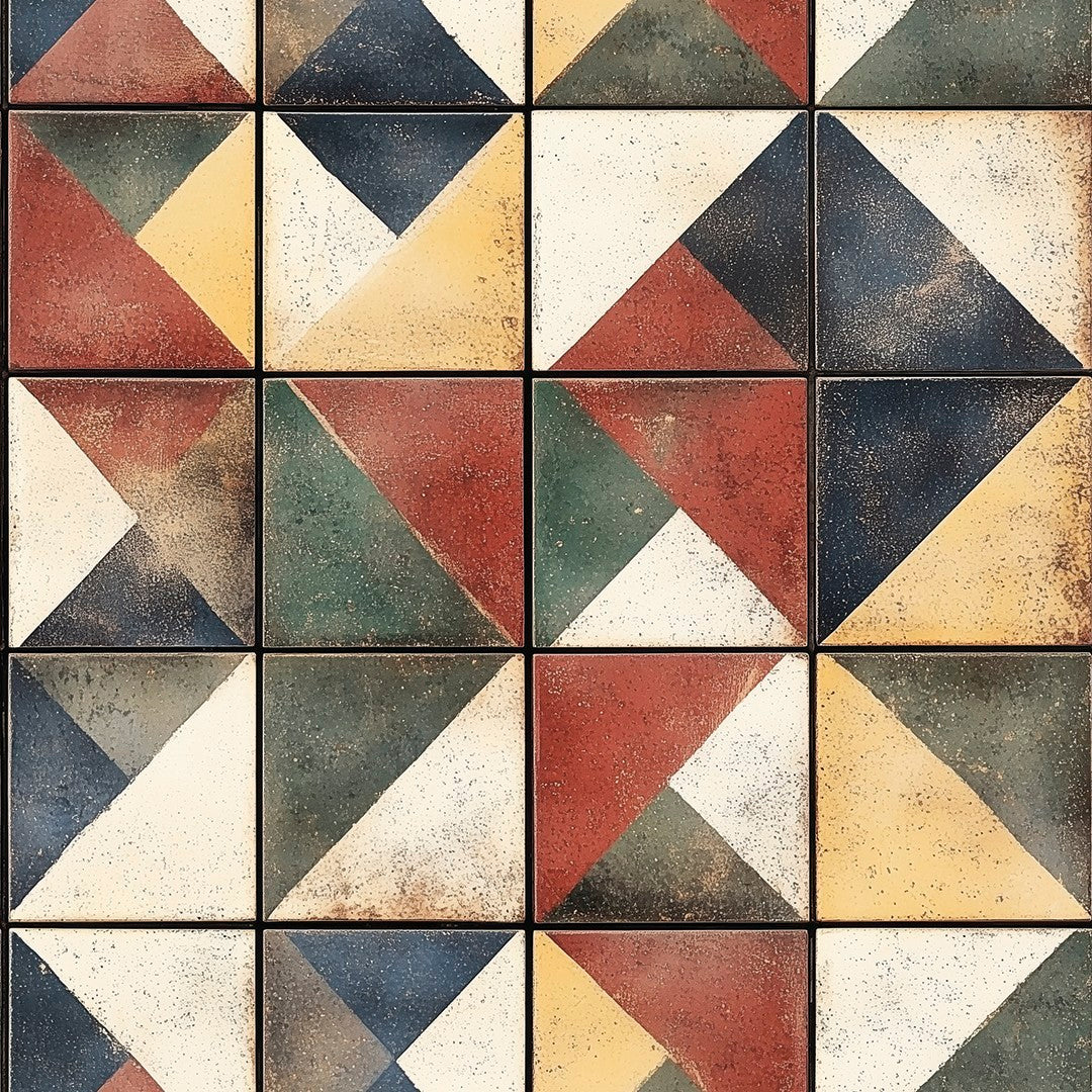 Retro Triangle Tile