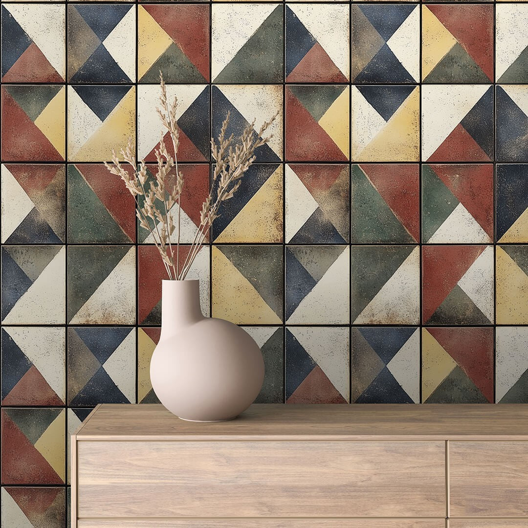 Retro Triangle Tile
