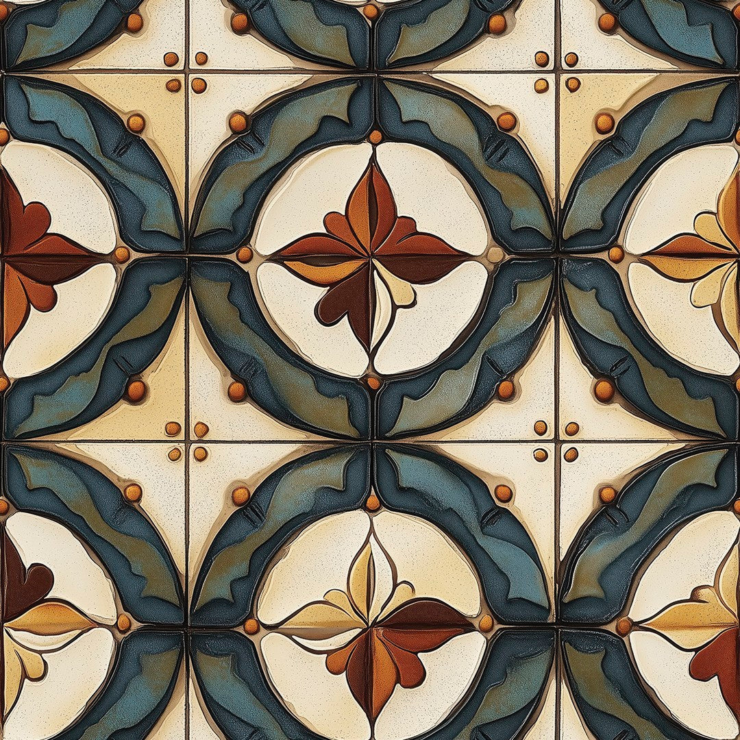 Classic Star Medallion Tile