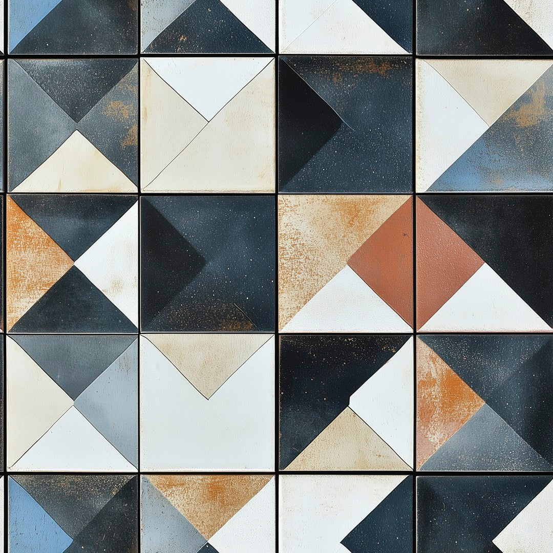 Modern Diamond Pattern Tile
