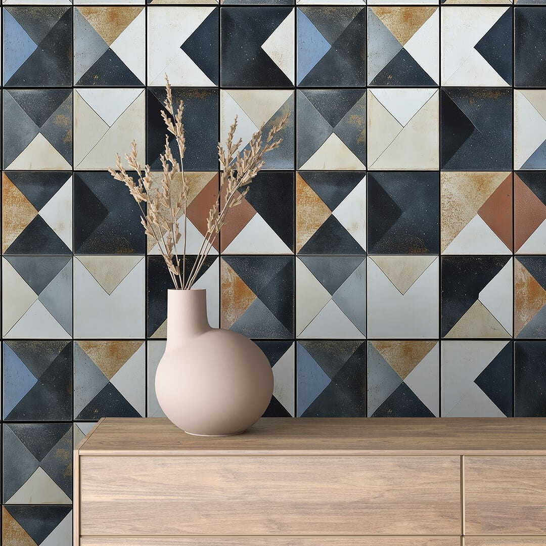 Modern Diamond Pattern Tile