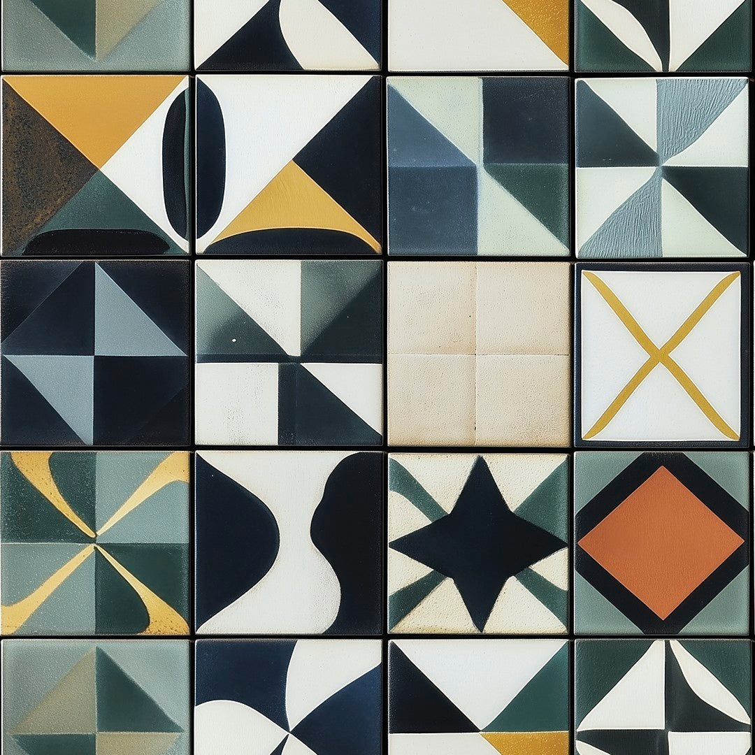 Retro Diamond Pattern Tile