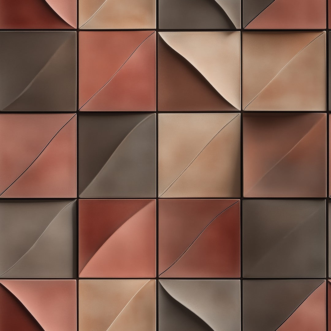 Retro Clay Tile Pattern