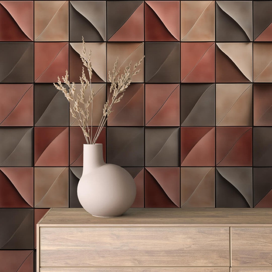 Retro Clay Tile Pattern