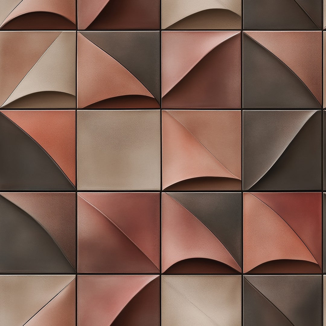 Clay Abstract Tile