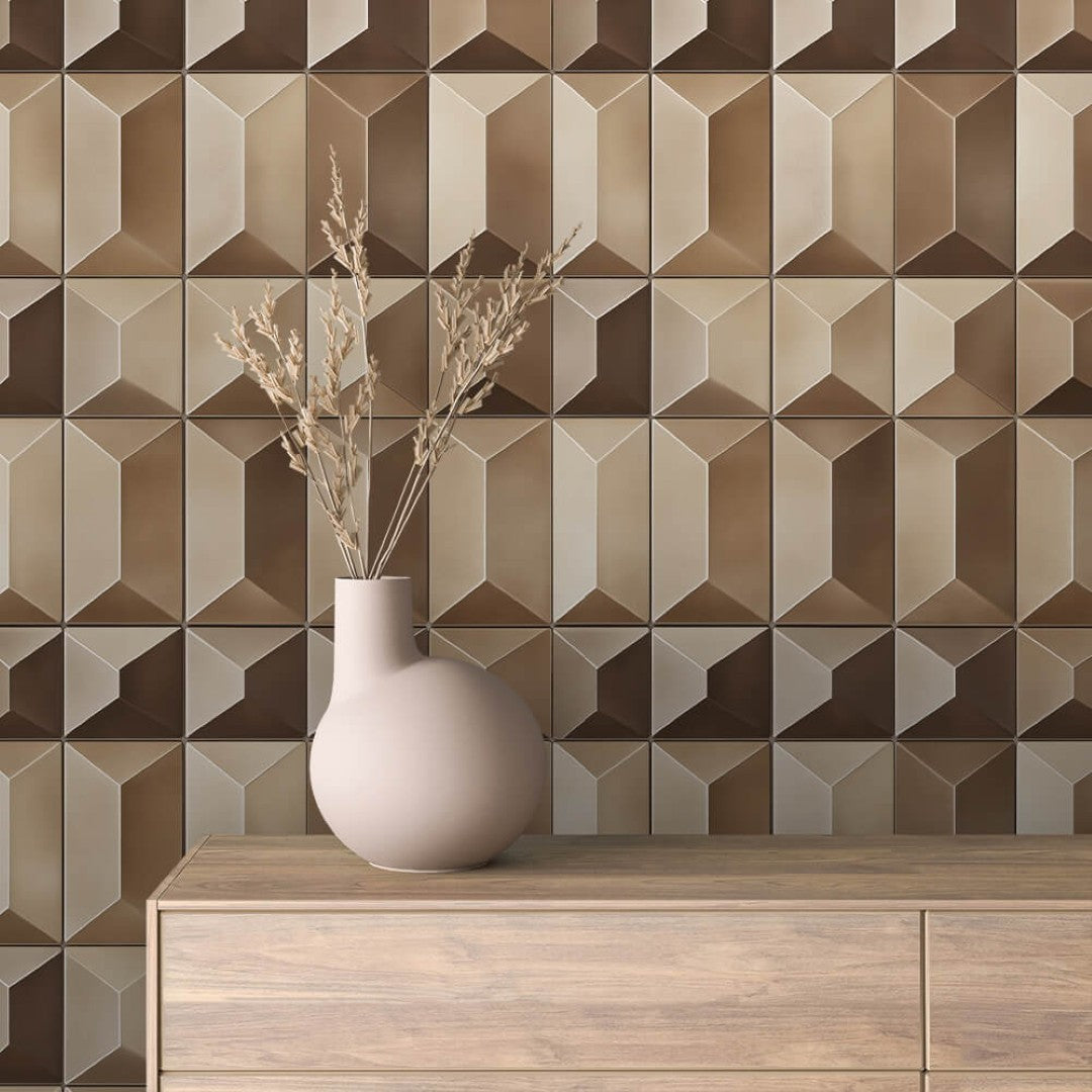 Sand Cube Tile Pattern