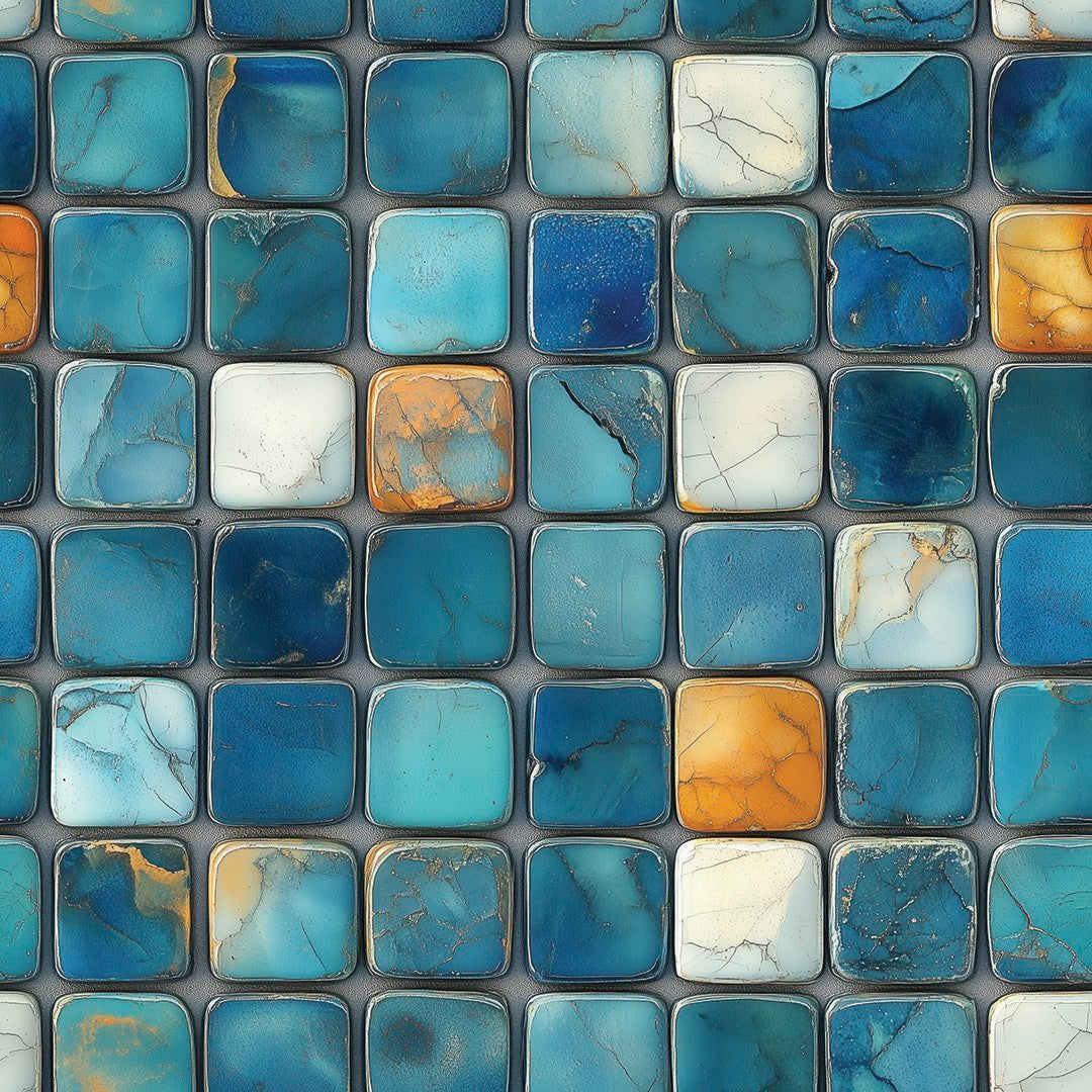 Blue Mosaic Tile