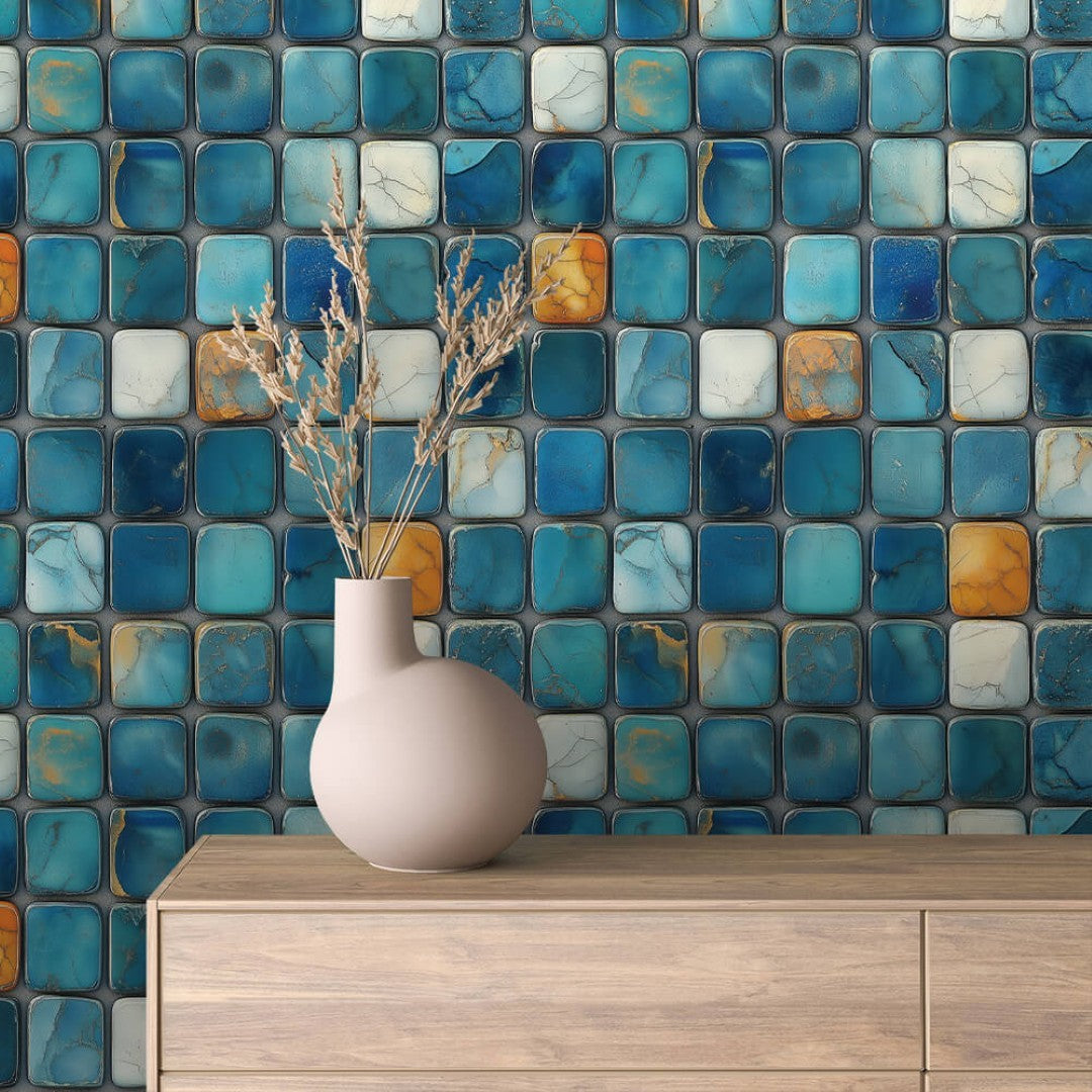 Blue Mosaic Tile