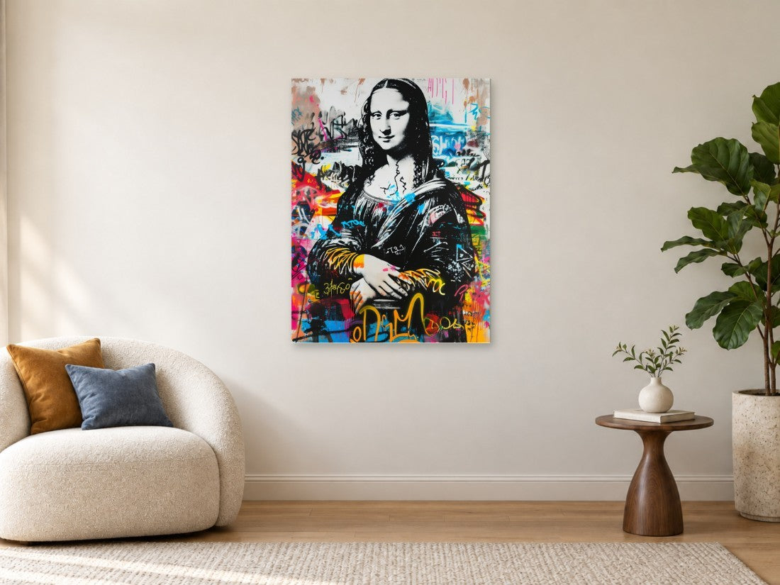 Mona Lisa na gradskom zidu