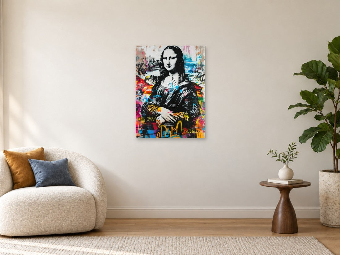 Mona Lisa na gradskom zidu