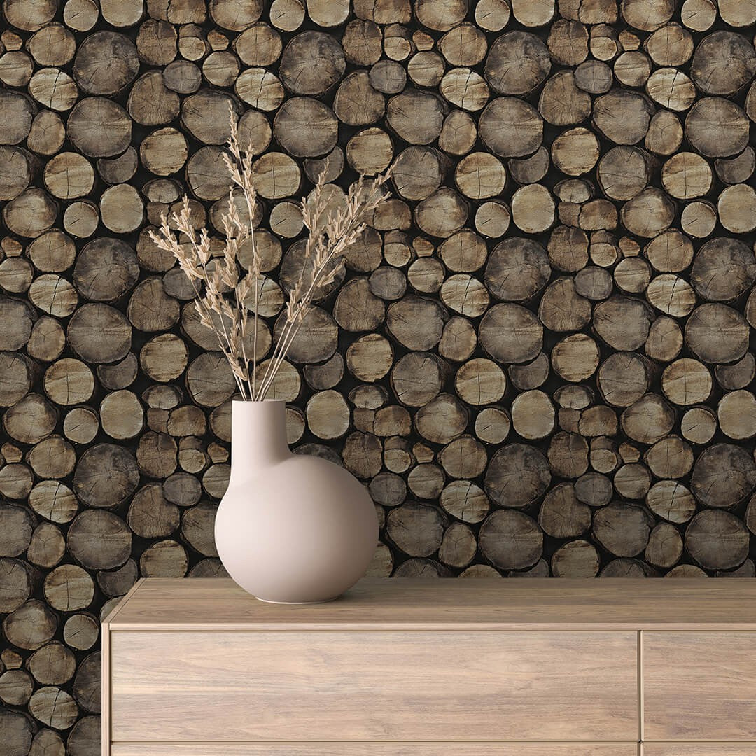 Rustic Log Wood