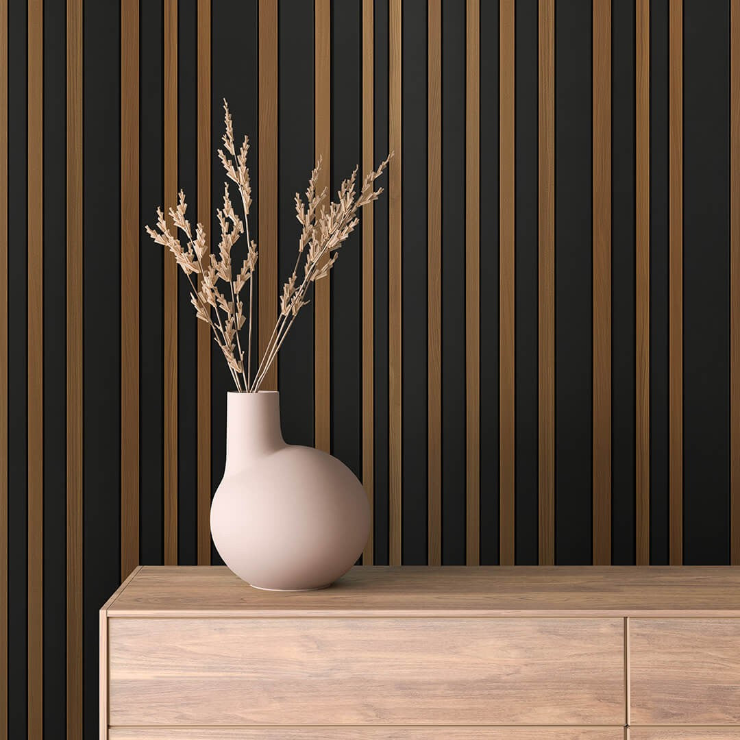 Vertical Slat Wood